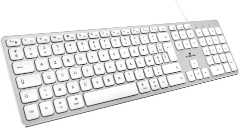 Blue element kb-mac-w/fr clavier mac filaire * blanc