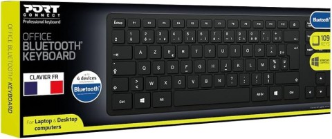 Clavier port connect office kbd s/fil bluetooth * noir