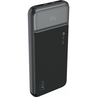 Devia smart series 22.5w full powerbank digital display 10000mah bk