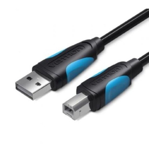 Cable vention usb 2.0 a/b m/m 2m (noir) - vas-a16-b200
