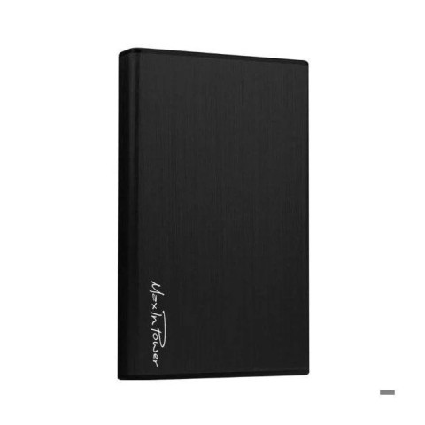 Maxinpower -boitier externe 2.5 sata -usb3 alu brosse noir